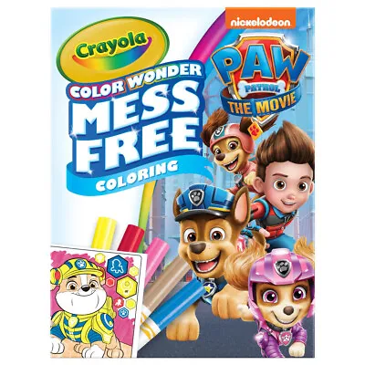 Crayola Colour Wonder Mess Free Colouring PAW Patrol The Movie | FREE DELIVERY • £6.98