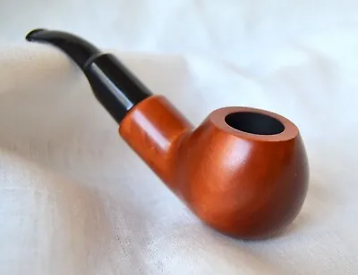 Mr Brog Bent Tobacco Smoking Pipe Model 33 Boxer Teak Handmade Pear Wood • $29