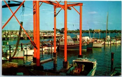 Postcard - Fishing Boats On Manasquan River New Jersey USA • $3.46