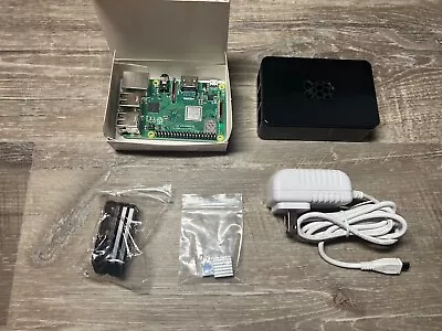 Raspberry Pi 3 B Plus Budget Kit (Open Box) • $50