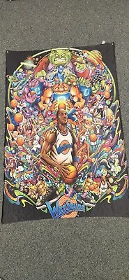 Space Jam Tapestry Michael Jordan Waz Squad Wall Decor Art 60×40 Inches  • $39.99