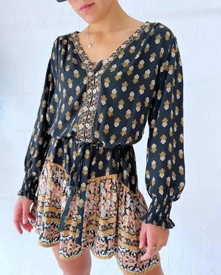 $65 • Buy Arnhem Babylon Tunic Dress Midnight Size XS