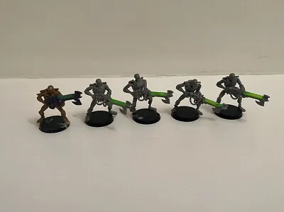 Warhammer 40k Necron Warriors X5 • £10