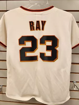 Robbie Ray San Francisco Giants Majestic Athletic Home Jersey Youth M NWOT IRR • $14.99