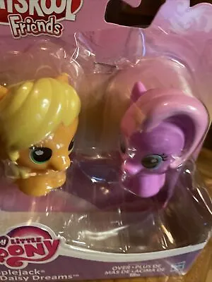 My Little Pony APPLEJACK & DAISY DREAMS 2.5  Playskool Friends Figure 2-Pack • $11.99