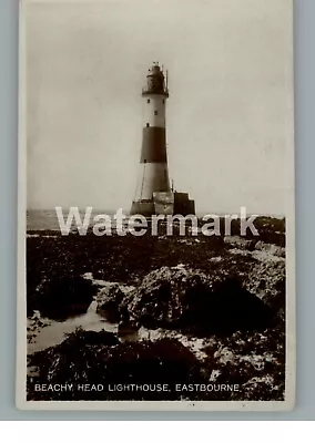 A1756.Beachy Head Lighthouse Eastbourne. 1953. Unposted. Unbranded • £2.25