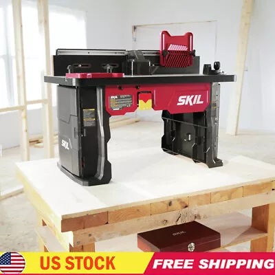 SRT1039 Benchtop Portable Router Table With Dual Sided Integrated Bit Storage US • $210.19