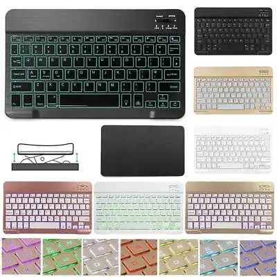 Portable Bluetooth Keyboard For Samsung Galaxy Tab A S6 S5e S4 7~10.5  Tablet PC • £18.94