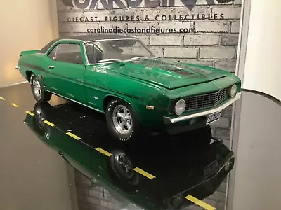 1:18 Highway 61 1969 Chevy Yenko SG Camaro Green On Black MA# 578 • $199.99