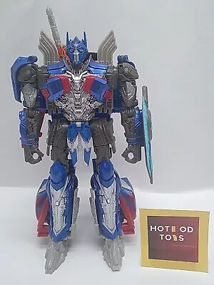 Transformers The Last Knight Voyager Class Optimus Prime Premier Edition 2016 • $48.55