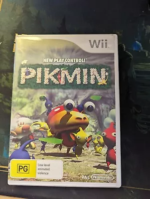 New Play Control! PIKMIN (Nintendo Wii 2008) PAL • $35