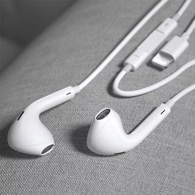 Genuine EarPods Earphone Headphones Mic Remote For IPhone 7 8 9 X 11 12 13 IPad • $27.98