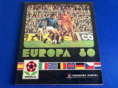 Panini Europa 80 Football Sticker Album Complete Book 1980 • £450