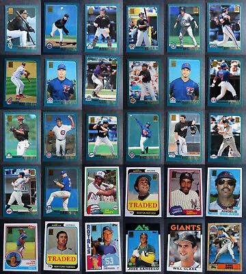 2001 Topps Traded Baseball Cards Complete Your Set You U Pick From List 1T-132T • $0.99