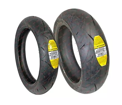 Dunlop Roadsport 2 120/70ZR17 180/55ZR17 Front Rear Motorcycle Tires II • $265.20