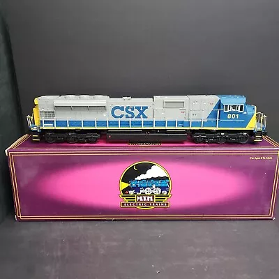 Mth 20-2301-1 O Gauge Csx Sd-80mac Diesel Engine W/ Protosound 2.0 #801 K32 • $431.99