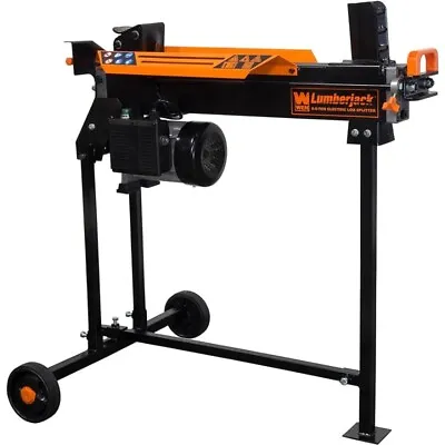 6.5-Ton Electric Log Splitter With Stand Powerful 15A Motor Log Cracking  • $348.61