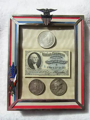 Wwii Patriotic*udall & Ballou *1896 Morgan*1893 World's Expo*1887 Gb*1853 France • $1100