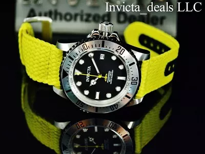 Invicta Men's 44mm Pro Diver AUTOMATIC Master Of The Sea BLACK DIAL SS Watch • $69.99