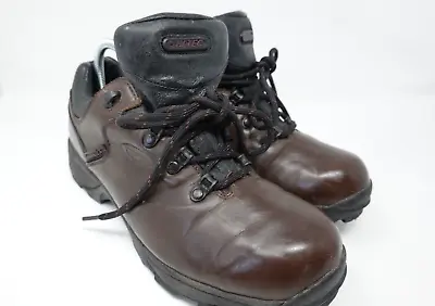 £19.99 • Buy Ladies Hi-tec Brown Synthetic Leather Walking Boots Sierra V Lite Low Size 6