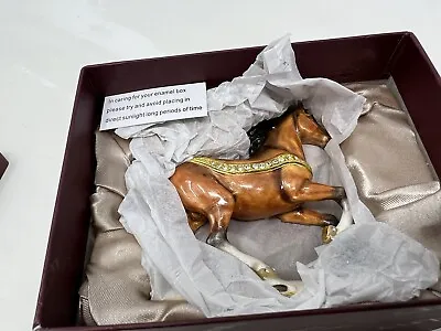 Nobility Bejeweled Box  Horse 3427 Brand New In Box • $39.95