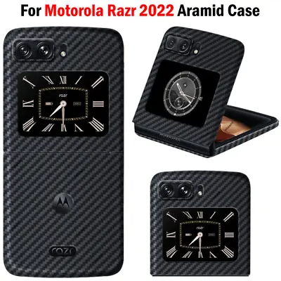 Original Aramid Carbon Fiber Case Slim Protective Cover For Motorola Razr 2022 • $39.99