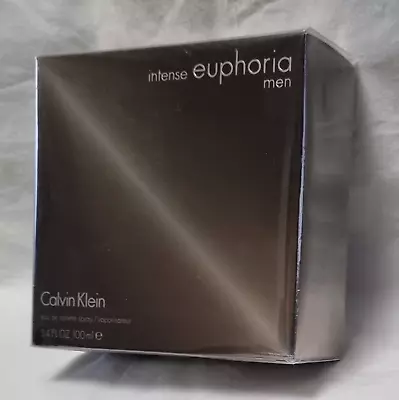 CALVIN KLEIN EUPHORIA INTENSE MEN Eau De Toilette 100ml SPRAY(SEALED BOXED) RARE • £109.95