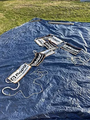 Mopar Performance Banner Flag Garage Racing Decor Dodge Ram Jeep Chrysler Vinyl • $69.99