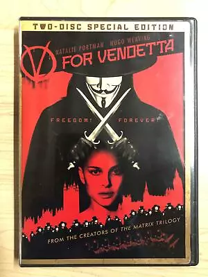 V For Vendetta (DVD 2005 2-disc Special Edition) - G0308 • $1.99