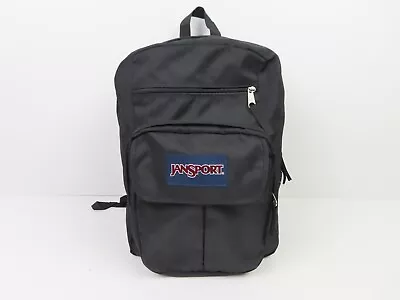 JanSport Big Digital Student Backpack Black Large School Campus Book Bag Campus • $49.99