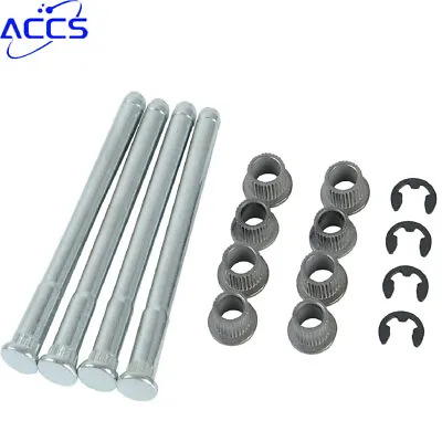 4 Sets Of Door Hinge Pins And Bushing Kits For 1994-2004 Chevrolet Chevy S10 GMC • $9.99