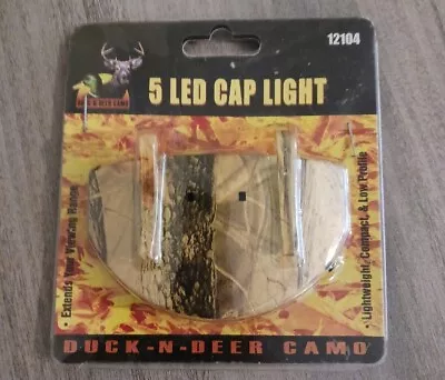 5 Led Cap Light Clip On Camo • $16.70