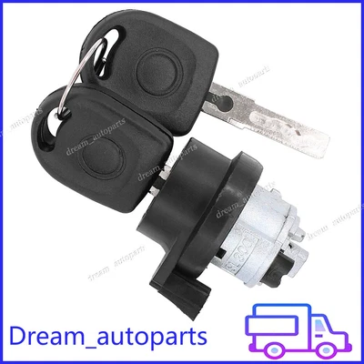 $18.38 • Buy For Skoda Fabia Seat Leon VW Beetle Caddy Ignition Switch Lock Cylinder W/2 Keys