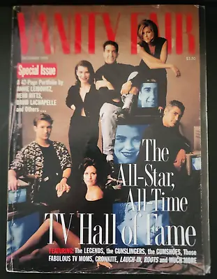 VANITY FAIR MAGAZINE DECEMBER 1995 TV Hall Of Fame No Label B31:1196 • $7.16