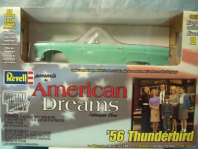 Revell: 1956 Ford Thunderbird. 1:25. Metal Kit-Level 2. NIB. • $50