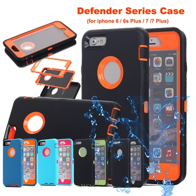 $11.99 • Buy For IPhone XS Max X 6s 7 8 Plus Armor Hybrid Shockproof Heavy Duty Hard Case