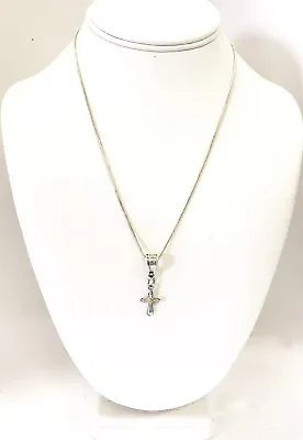 Christian Necklace Mustard Seed Cross Necklace Christian Jewelry • $19.95