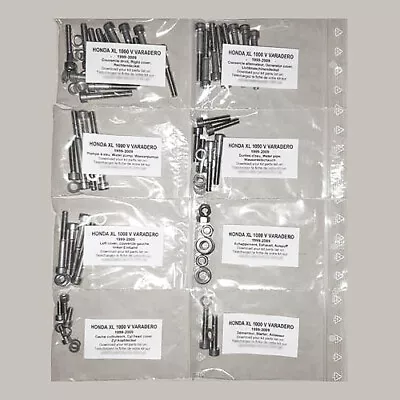 HONDA XL 1000 V VARADERO 1999-2009 Engine Stainless Allen Screw Kit #2 XL1000V • $31.57