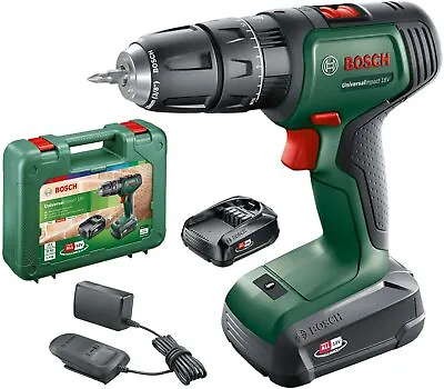 £84 • Buy Bosch PSB Universal Cordless Combi Drill With (2 X 18v Lithium-Ion Batteries)