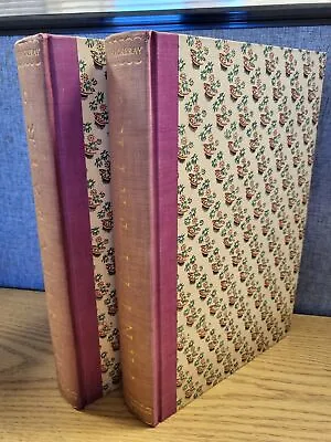 Vanity Fair A Novel Without A Hero LEC Signed 2 Volumes Complete • $87.79