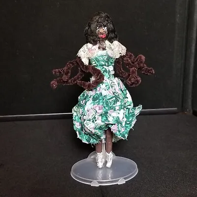 Creepy Voodoo? Spirit? Doll Handmade 9  Female 7 • $19.50