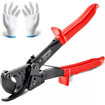 VEVOR Ratcheting Cable Cutter 10  Ratchet Wire And Cable Cutter Cut To 240mm² • $29.99