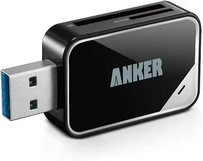 £11.96 • Buy Anker® USB 3.0 Card Reader 8-in-1 For SDXC, SDHC, SD, MMC, RS-MMC, Micro SDXC,