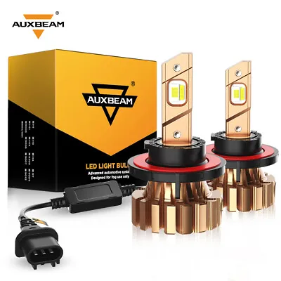 AUXBEAM H13 9008 LED Headlight Bulbs Kit For Ford F-150 2004-2014 High Low Beam • $46.99
