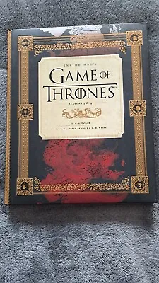 Inside HBO's Game Of Thrones II: Seasons 3 & 4 By C.A. Taylor (Hardcover 2014) • £3.50