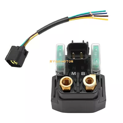 Starter Solenoid Relay & Plug For Yamaha YFZ450R/YFZ450X 09-2023 3B4-81940-00-00 • $17.98