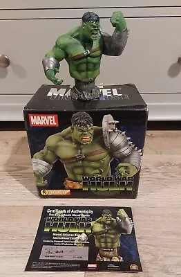 World War Hulk Limited Edition Marvel Action Figure Bust Rare Diamond Select • £89.99