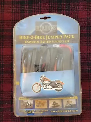 Eklipse Motorcycle Battery Jumper Cables Bike To Bike Bike-2-Bike • $39.99