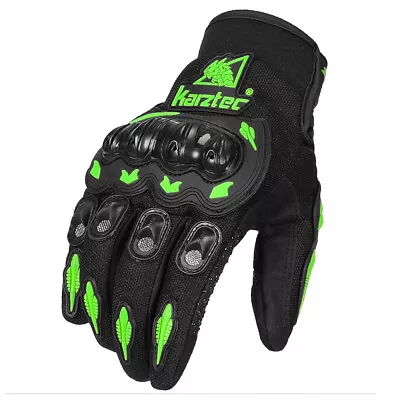 Motorcycle Gloves Breathable Full Finger Racing Gloves Riding Cross Dirt Gloves • $9.99