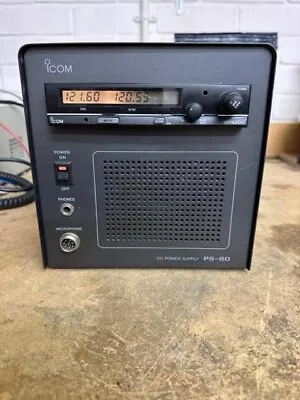 ICOM IC-A200 / PS-80 DC Power Supply VHF Transceiver Radio • £850